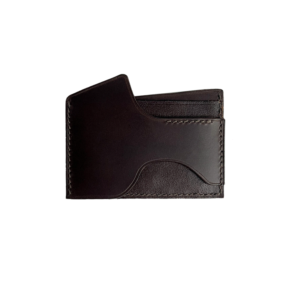Bulge Card Wallet / Vegetable Tanned Apollo